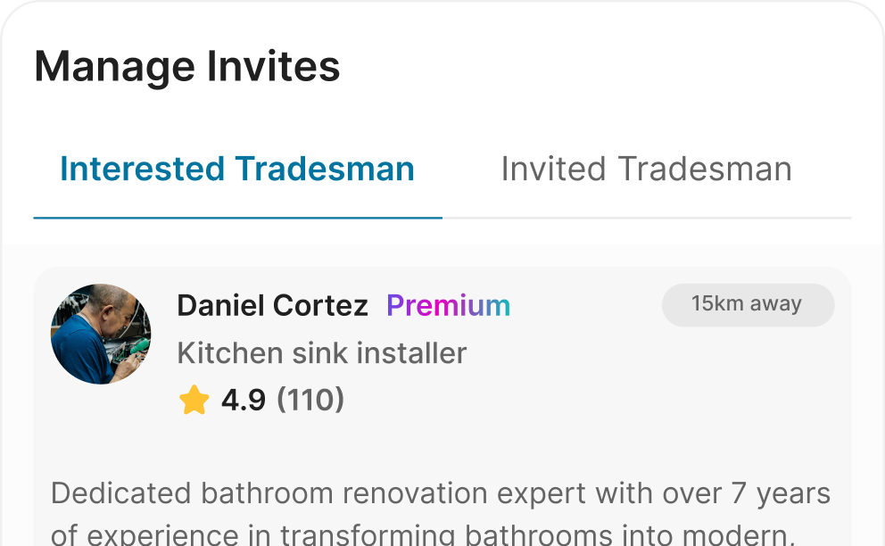 Compare Tradesman